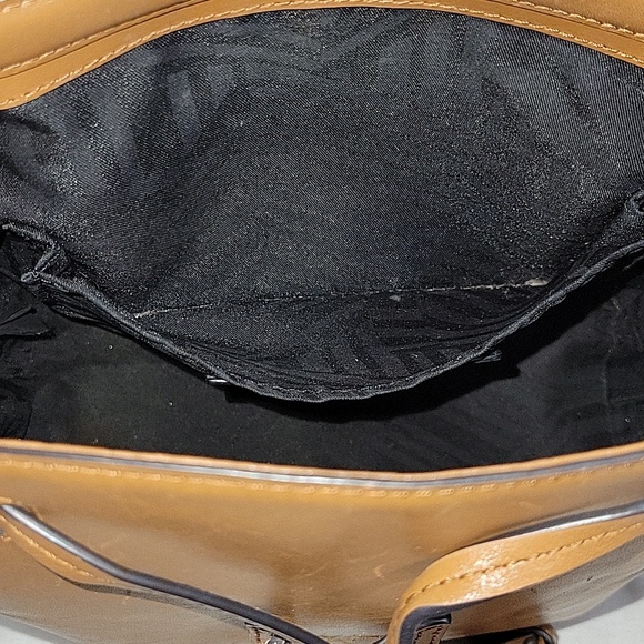Rebecca Minkoff Tan Leather Backpack with Multicolor Tassels main image 13